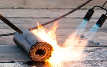 Hound asphalt flat roofing repairs